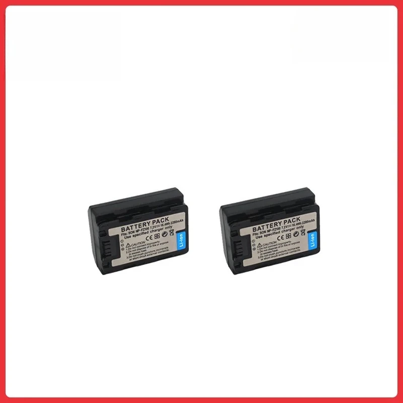 4Pcs 2280mAh NP-FZ100 NPFZ100 NP FZ100 Battery For Sony NP-FZ100 BC-QZ1 Sony a9 a7R III a7 III A6600