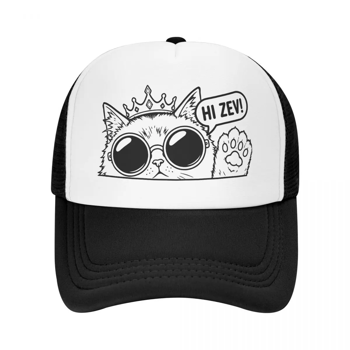 Princess Donut Hi Zev Dungeon Crawler Carl Retro Baseball Caps Mesh Hats Casquette Fashion Adult Caps