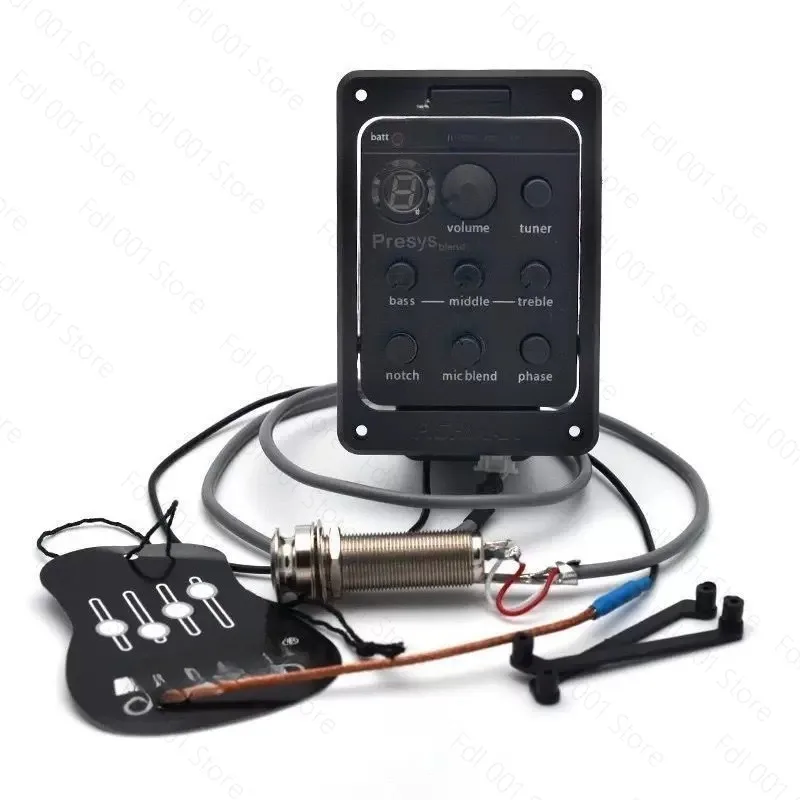 301 Presys Blend Preamp for Acoustic Guitar with Equalizer Tuner Pickup ABS