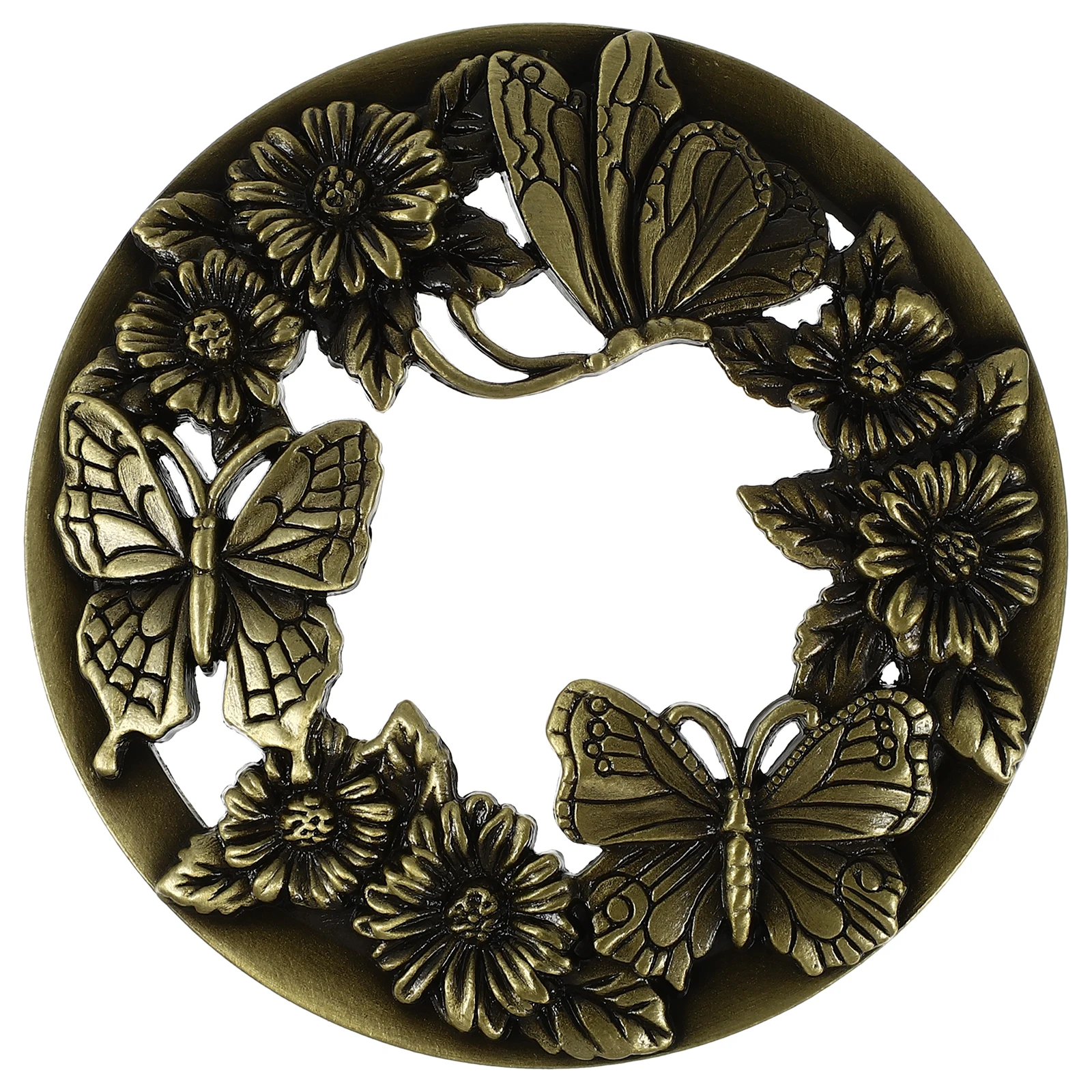 

Aroma Cover Metal Hollow Votive Shade Zinc Alloy Windproof Retro Decorative Relief Pattern Accessories