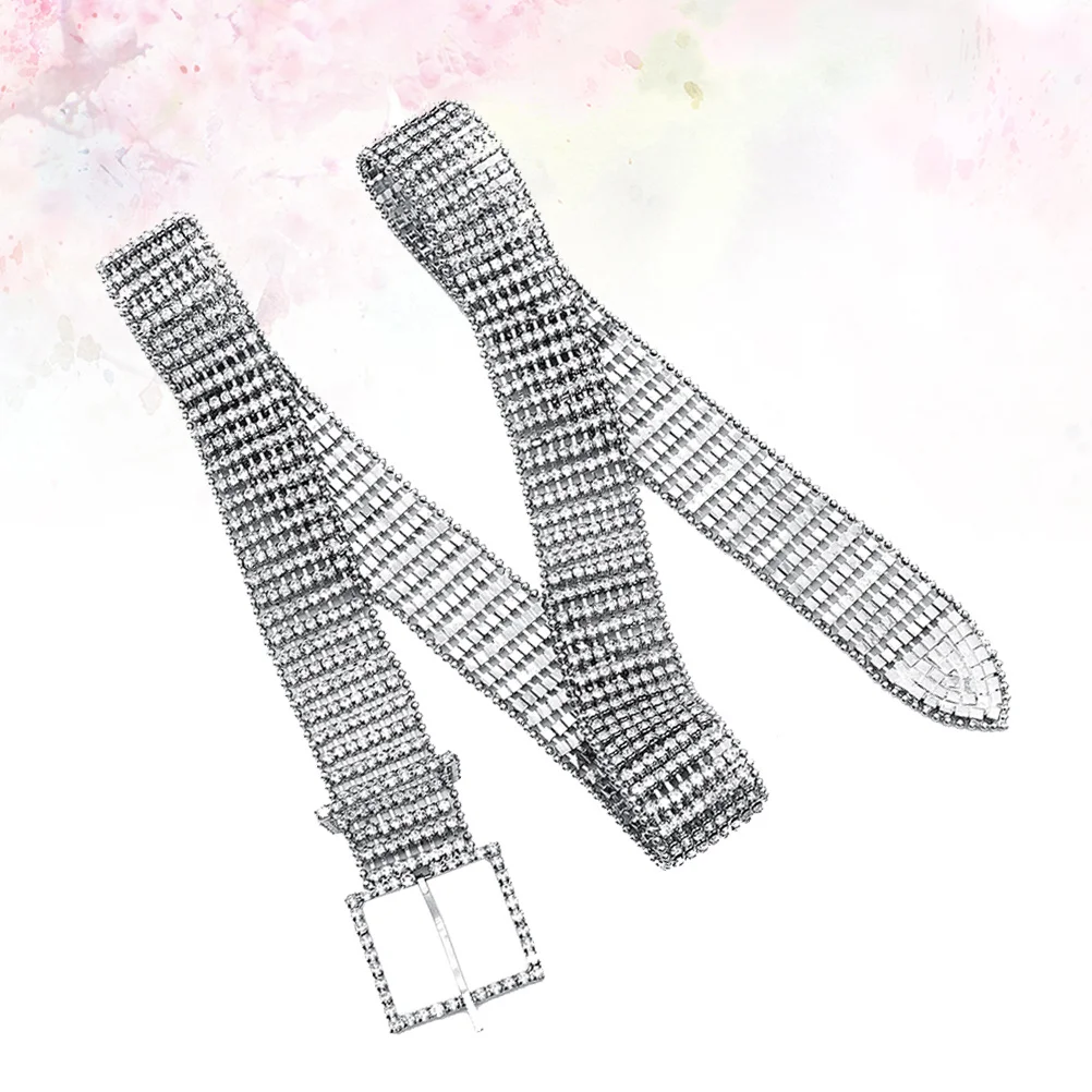 

8 Rows Square Buckle Crystal Bride Belt Wedding Dress Bridal Waistband Party Decoration Gift Bride Belt Bridal Waistband