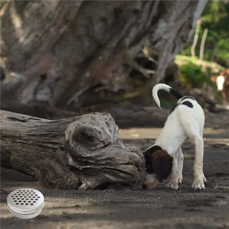 【CHRISTMAS 】Dog Training Box Smell Cans 1 Set Scent Work Tins Nose Work Magnetic Dots Scent Work Containers For Dogs Training Ki