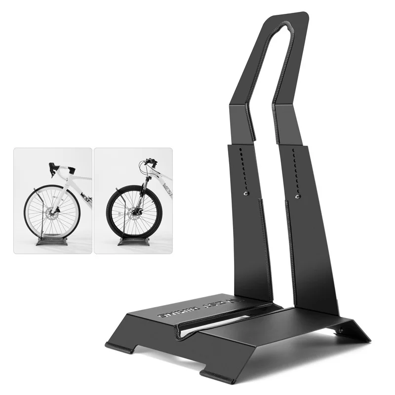 

Bicycle Parking Rack Thicken Carbon Steel Bike Display Stand For 24"~29" MTB&700C Road Bike Cycling Accessories