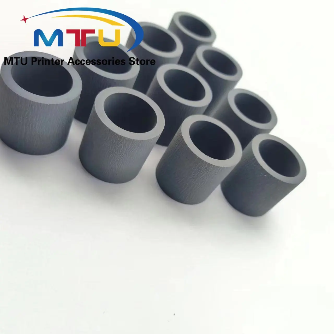 10X RM1-3763 RM1-6313 RM1-6414 RL1-0540 RL1-0542 RL1-2891 Paper Pickup Roller Rubber Tire for HP 1320 P3005 P3015 2035 2055 2727