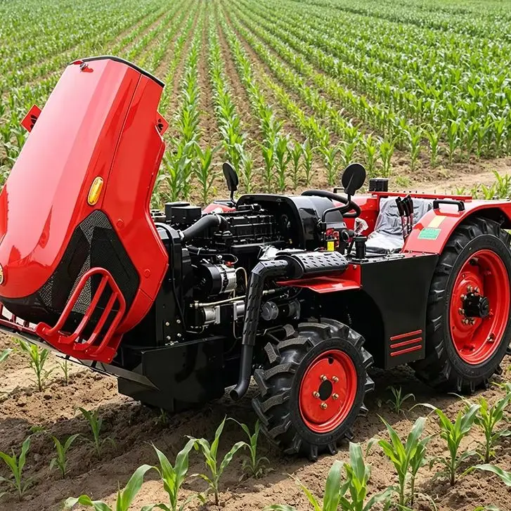 

Индивидуальная роторная фреза на колесах с превосходным качеством изготовления, колесный микрокультиватор и четырехколесный трактор