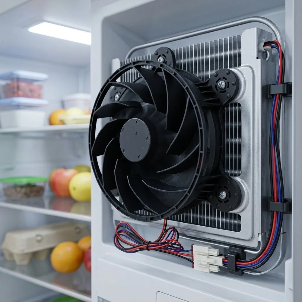 For Hisense Refrigerator Replacement Fan Motor GW12E12MS1FB 52Z96 - Low Noise Efficient Heat Dissipation 10x8x5cm