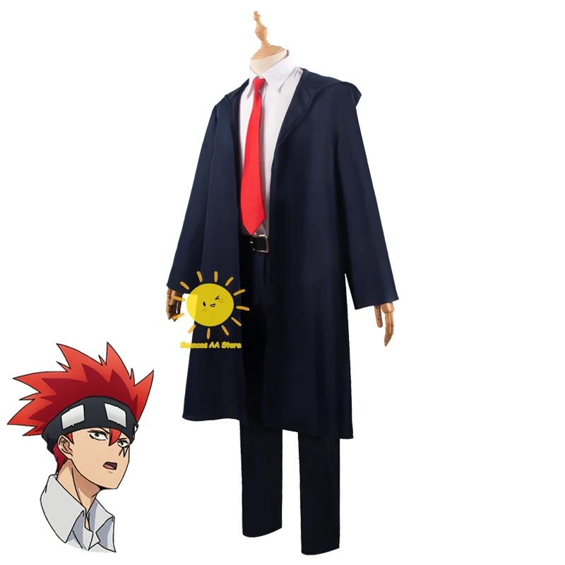 วิกผมเครื่องแบบนักเรียนอะนิเมะปาเป้าสำหรับผู้ชายผู้ใหญ่, ชุดคอสเพลย์ผู้หญิงปาเป้าปิ่นปักผมคอสเพลย์ mashle Magic and muscle DART Barrett