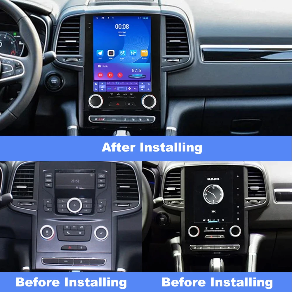 Android 13 For Renault Megane 4 Radio Samsung Qm6 Koleos 