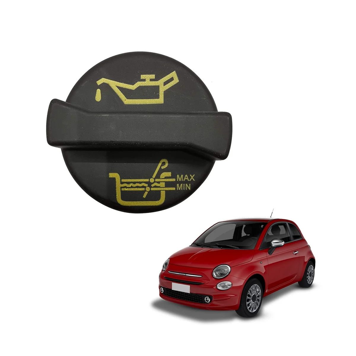 Bouchon de remplissage d'huile moteur 71740676, pour Fiat 500 Grande Punto Evo Krasnourgence