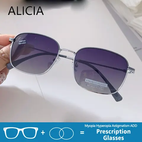 ALICIA New Fashion Polarized Retro Sunglasses Women Man UV400 Optical Prescription Glasses Cycling Outdoor Eyewear