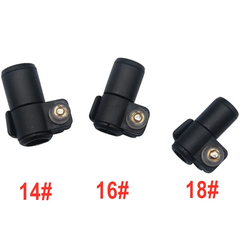 1 unidad de bastón de repuesto de 14/16/18mm con bloqueo para senderismo, poste para telescopio de senderismo, accesorios de piezas de bastón nórdico