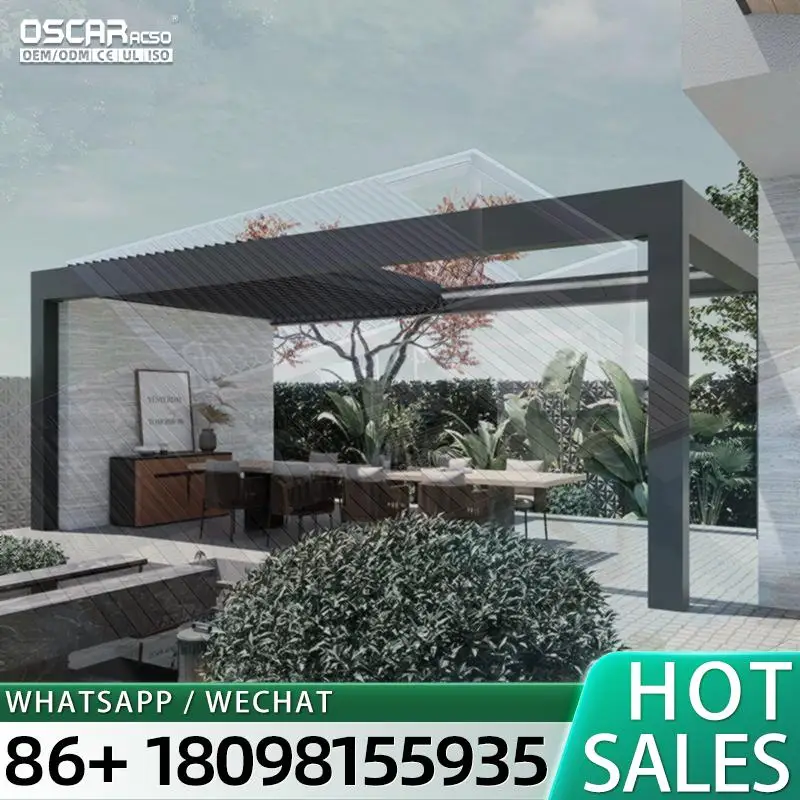 European Aluminum Veranda 4 Seasons Waterproof Glass Enclosures Popular for Outdoor Hotels Bathrooms Apartments pergolas
