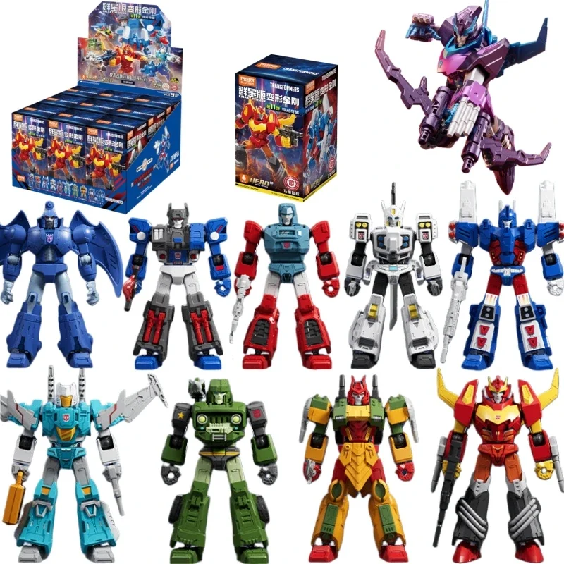 BLOKEES Original Transformers GALAXY 11 Rodimus Prime Ultra Magnus Scourge Optimus Prime Autobots Decepticons Action Figure Toys