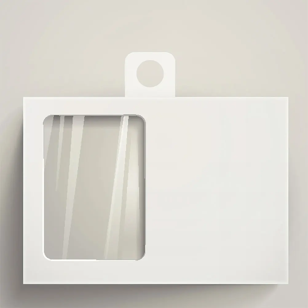 

500Pcs Hanging Tabs Adhesive Hooks Self-Adhesive Round Hole Clear Plastic Hanging Stickers for Retail Use