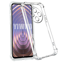 Airbag Transparent Phone Case for Redmi A4 A3 A2 A1 Protective Lens Shockproof Back Soft TPU Soft Clera Full Cover A 4 3 2 1 4a