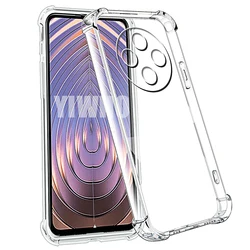 Airbag Transparent Phone Case for Redmi A4 A3 A2 A1 Protective Lens Shockproof Back Soft TPU Soft Clera Full Cover A 4 3 2 1 4a