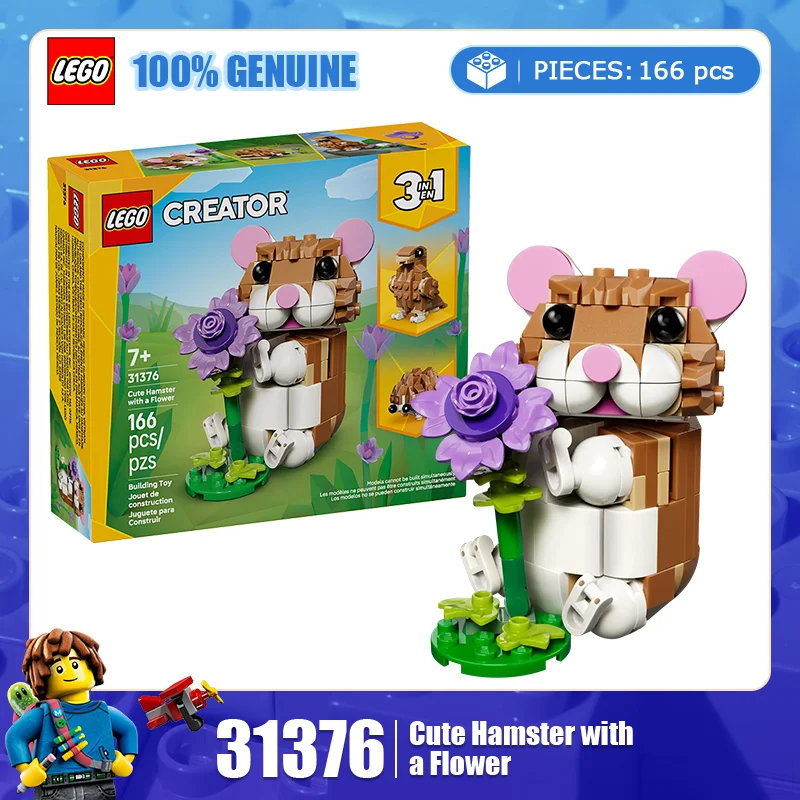 

Lego Creative Versatile Series 31376 Cute Hamster Boys and Girls Puzzle Building Blocks Toy Gift