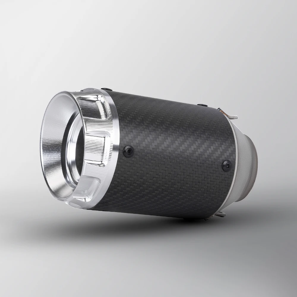 

Оригинальная универсальная выхлопная труба 51 мм для Z900 Z1000 ninja400 CBR500 R6, выхлоп из углеродного волокна для мотоцикла