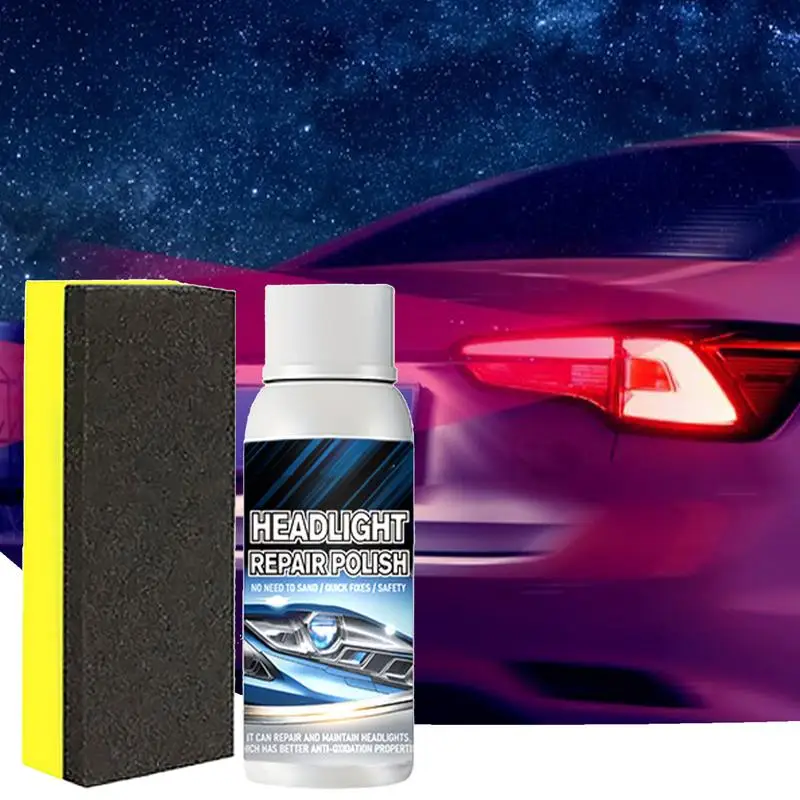 Headlight Coating Fluid Car Headlight Lens Scratch Repair Polish Lens Scratch Repair Polish Restoration Kit Increases