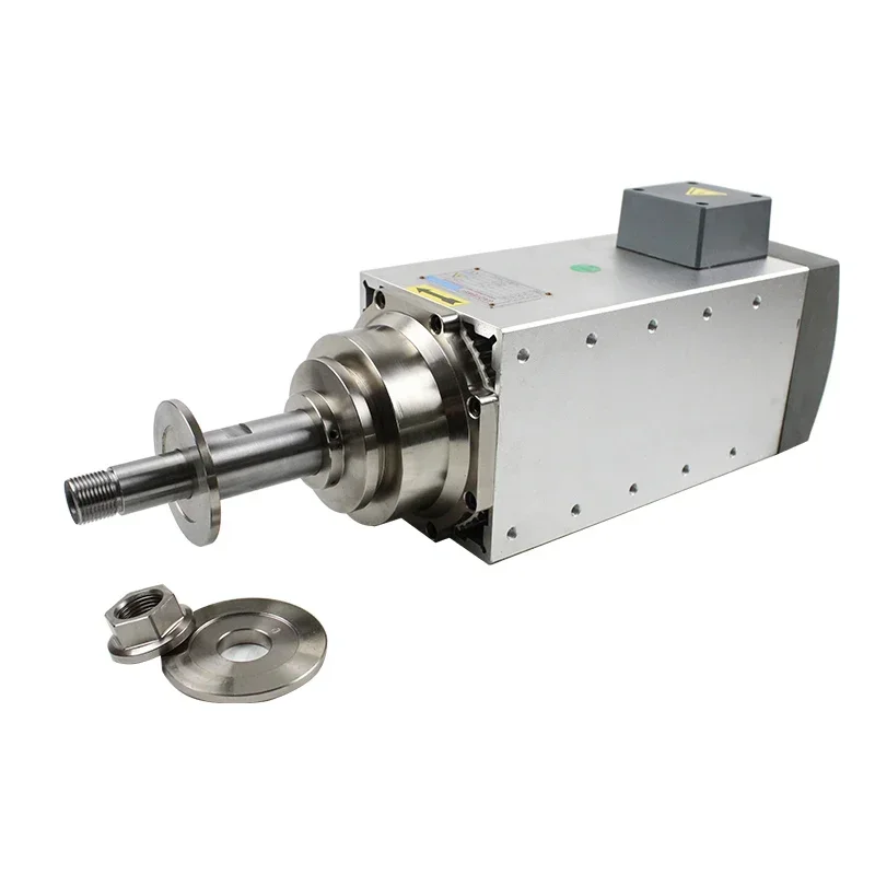 Высокоскоростной 5,5 кВт квадратный двигатель шпинделя шлифовального полировального станка с воздушным охлаждением для шпинделя станка