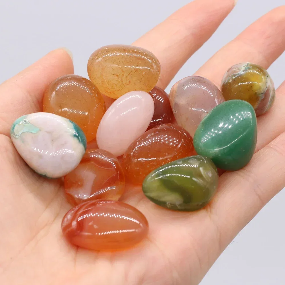 Natural Non-porous Stone Colorful Rainstone Pebbles, Fishbowl Potting Beads, Colorful Gemstone Decorations, Wholesale, 200g