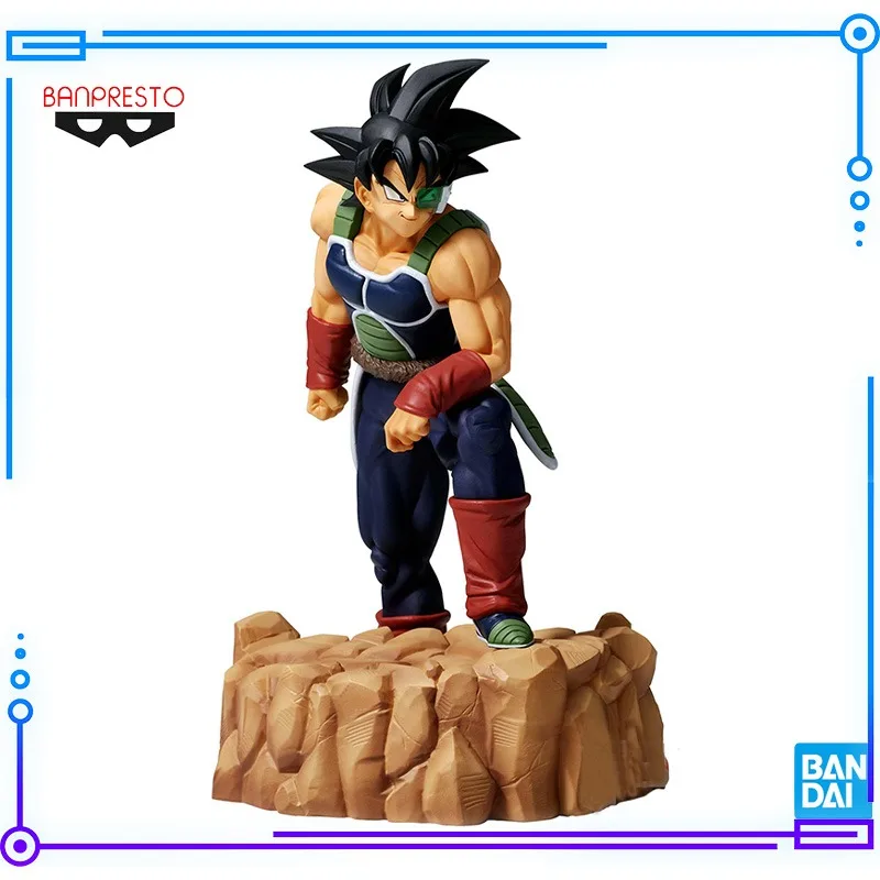 

Bandai Original Genuine BANPRESTO Dragon Ball History Box Vol.6 Burdock 14cm Collections Model Toy Figure Birthday Gift for Kid