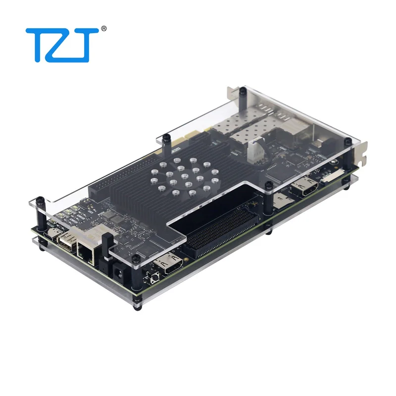 Плата разработки TZT ZYNQ7100 для Xilinx FPGA FMC XC7Z100-2FFG900 с SD-картой и устройством чтения карт
