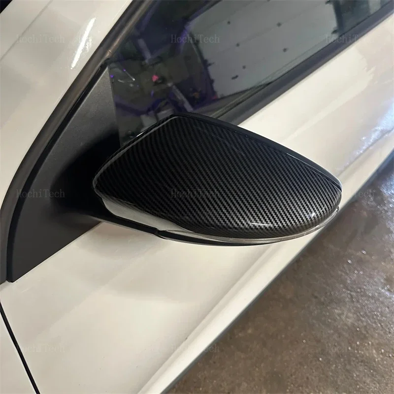 جودة عالية لفولكس واجن فولكس فاجن بيتل CC Eos باسات جيتا شيروكو استبدال كامل ألياف الكربون نظرة غطاء مرآة قبعات جانبية
