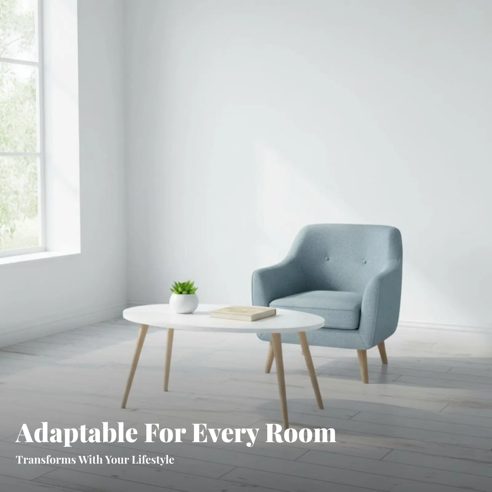 

Овальный приставной столик в скандинавском стиле, минималистичный дизайн, простая сборка, для жильцов квартир, арендаторов, прихожих.