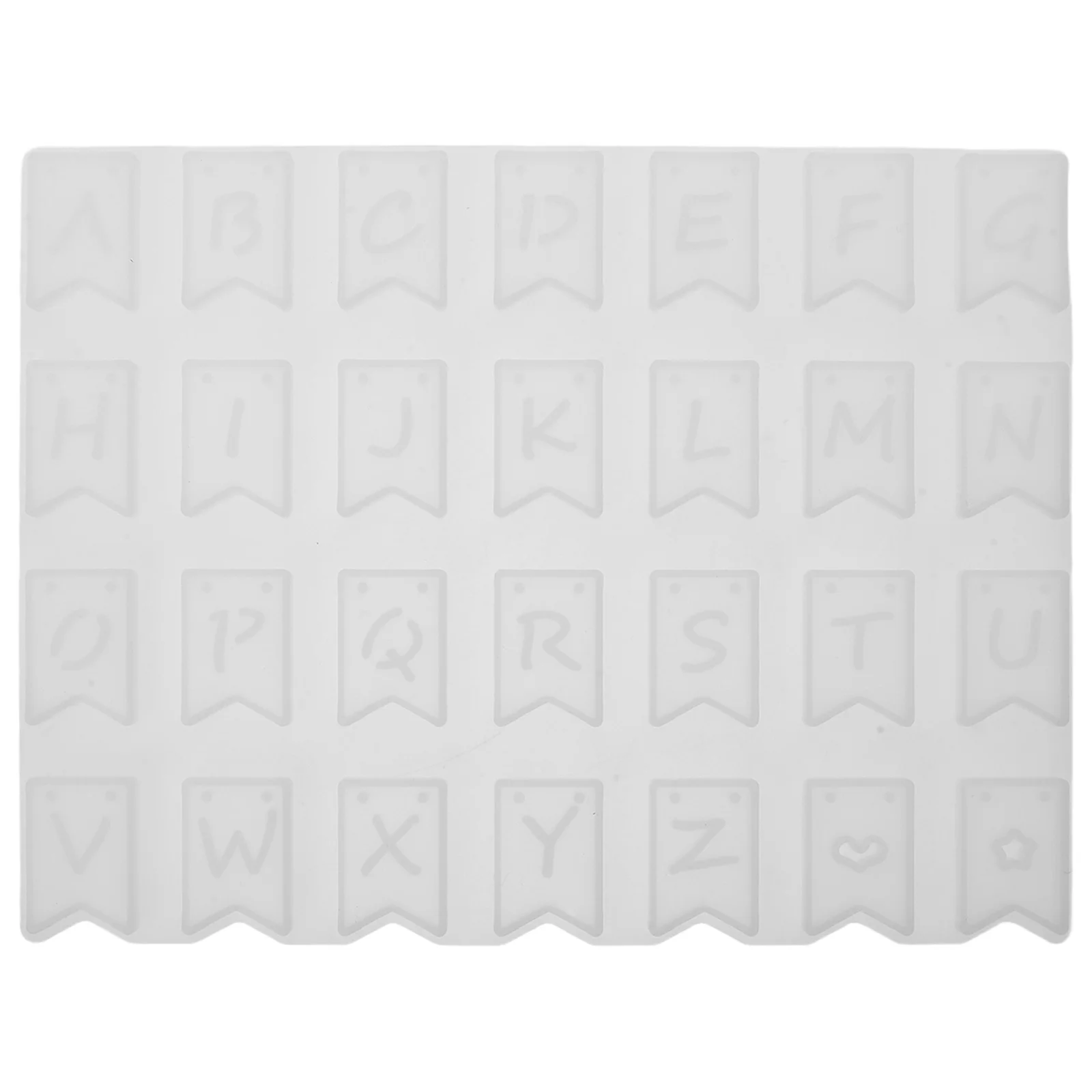 

Alphabet Resin Molds With Holes Silicone Letter Mold For Keychains Jewelry Pendant Diy Craft Epoxy Casting