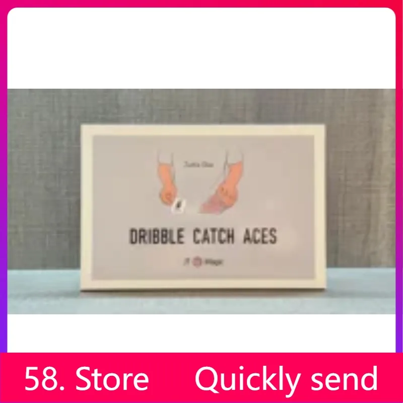 New 2025 Dribble Catch Aces by Jackie Zhao and JT Magic - Magic tricks  ( 58 Store Download )