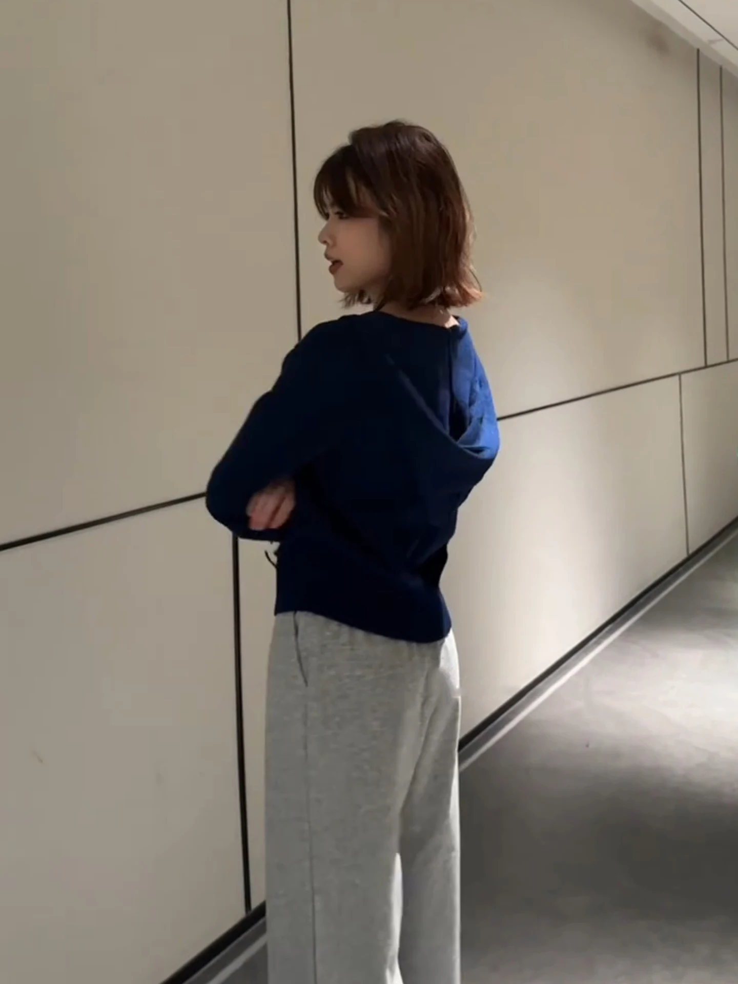 Morbido e accogliente con cappuccio lavorato a maglia Jaet da donna allentato autunno inverno cerniera ort maglione unico top pendolarismo Sle maglieria di colore puro