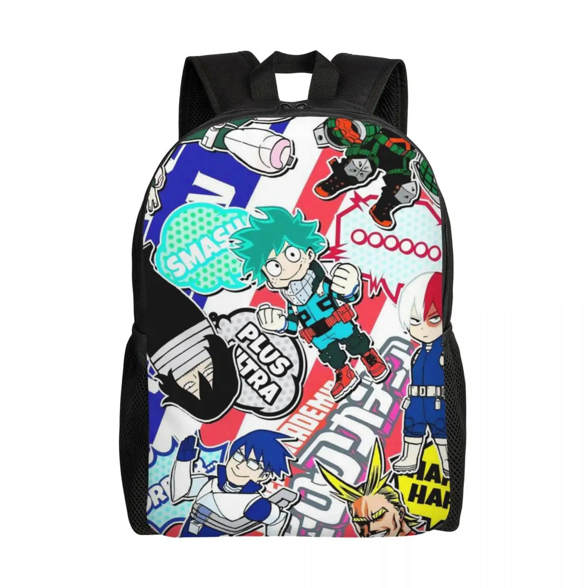 

Custom My Hero Academias Backpack for Women Men Waterproof School College Bag Print Bookbag