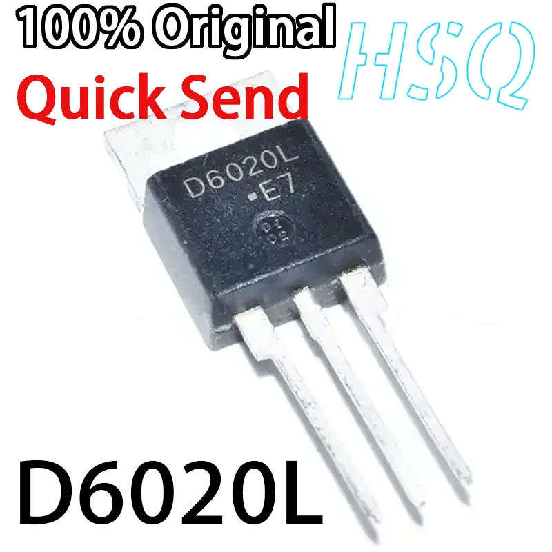 

5PCS Original D6020L 20A/600V Rectifier Tube Bidirectional Thyristor TO-220