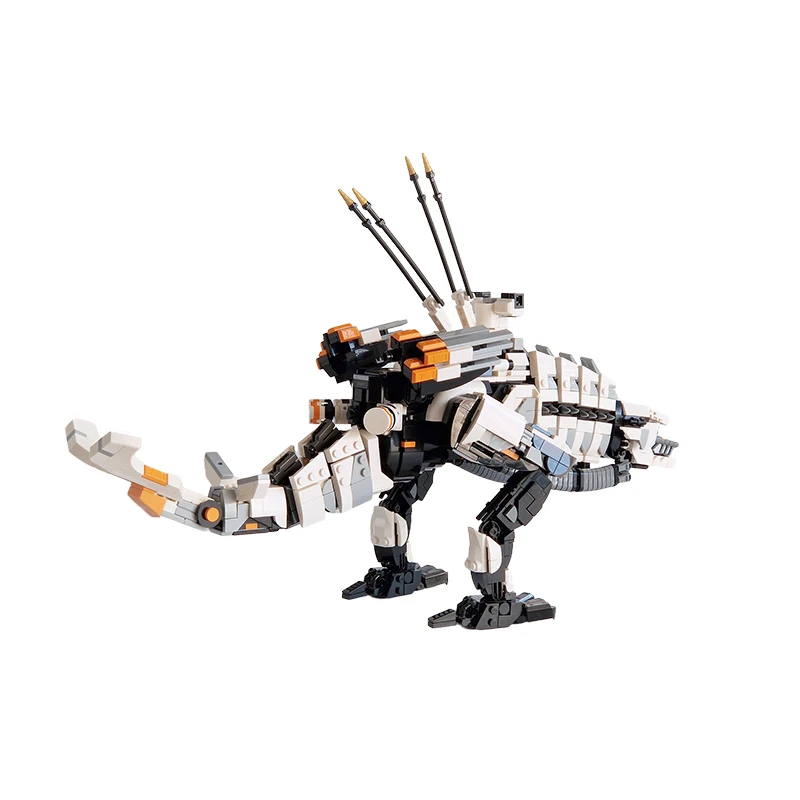 1598PCS Game Series Horizoned (Thunderjaw) Monster Building Block Set MOC-176491 Brick Toy Friends Family Holiday Gift