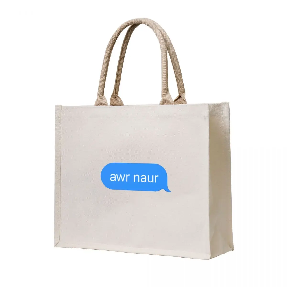 

awr naur Tote Bag Canvas custom bags personalized tote bag foldable reusable bag