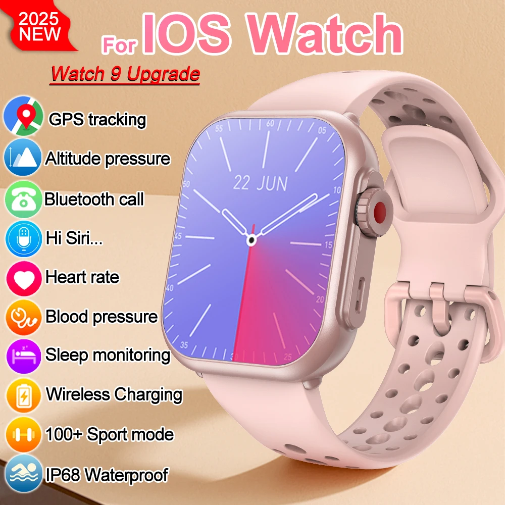 For Xiaomi Ultra Men Women 1000mAh AMOLED Heart Rate 100+Sport Bluetooth Call GPS Track Waterproof Smart Watch For IOS Android