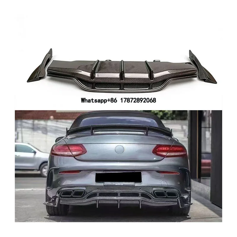 

for W205 C63S COUPEW205 C63S carbon rear diffuser car bumper diffuser
