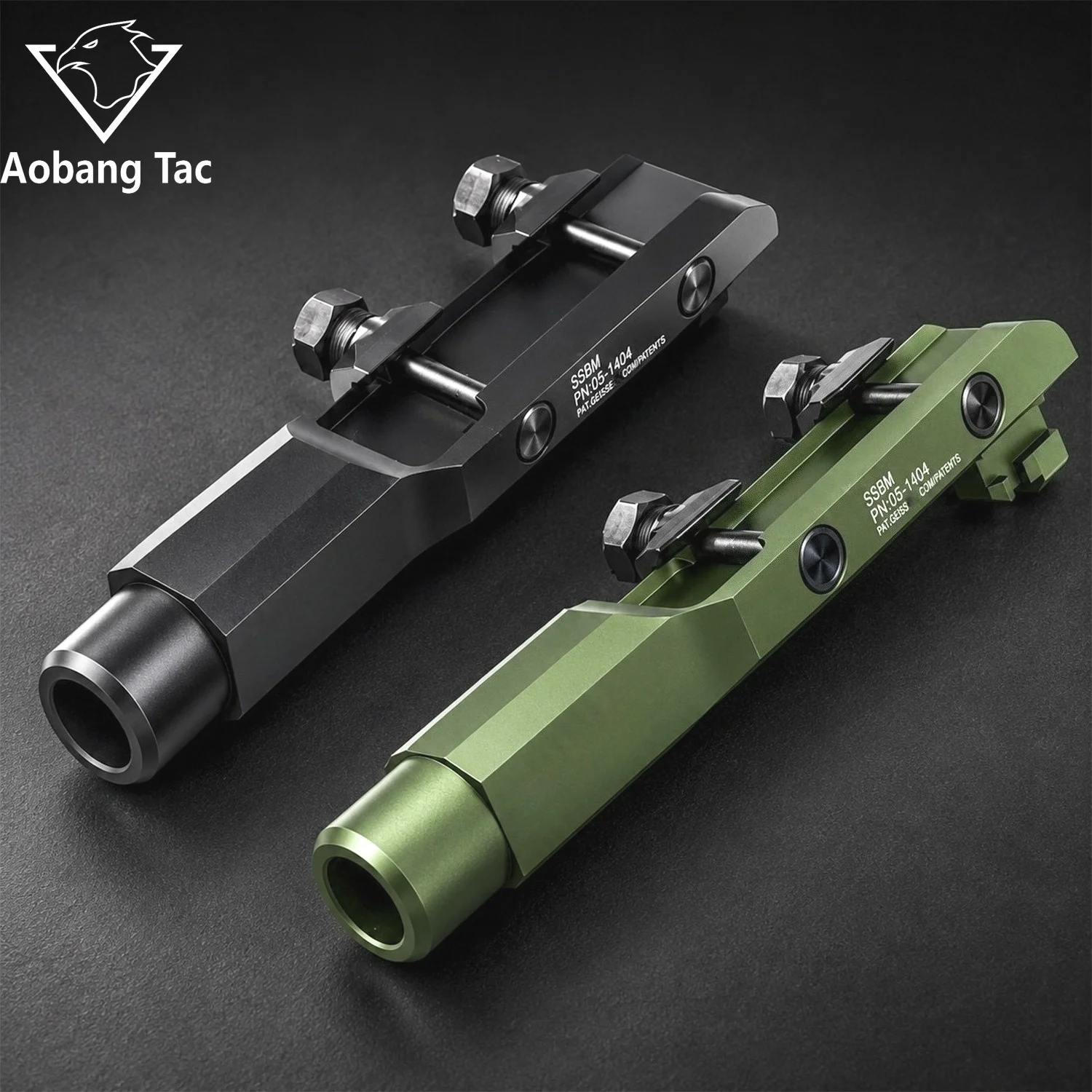 Supporto per Montaggio di Bacoio Tattico in Metallo GEISSE Super Stabby per Binario Picatinny da 21mm, Accessori da Caccia