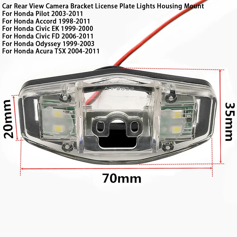 170 Degree AHD 1080P CVBS Car Rear View Reverse Backup Camera For Honda Pilot Accord Civic EK FD Odyssey Acura TSX Track/Ruler