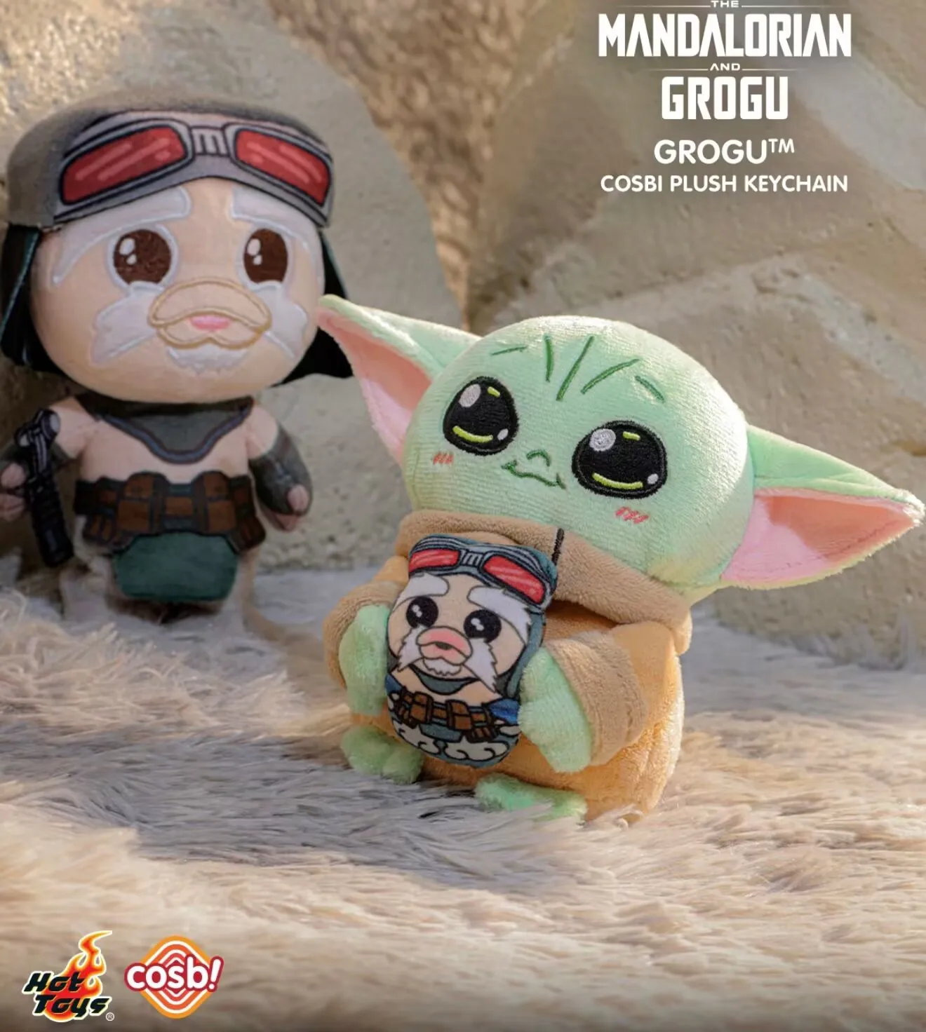 New Genuine Hot Toys The Mandalorian & Grogu Cosbi Blind Box Din
