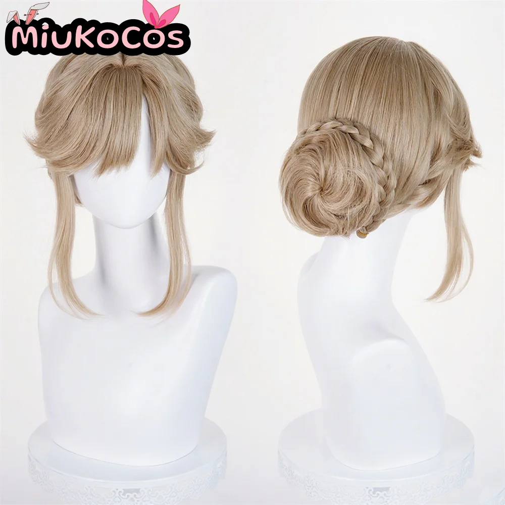 متوفر في المخزون: وكيل الأرنب شعر مستعار تأثيري MiukoCosplay لعبة آلهة النصر: Nikke شعر مستعار تأثيري