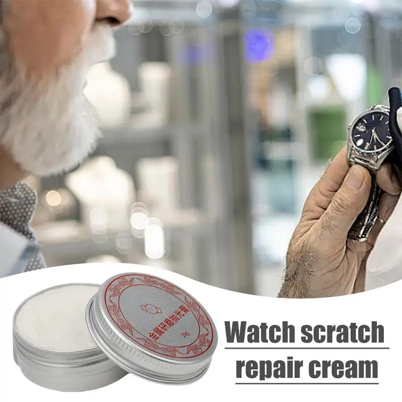 20g Watch Scratch Repair Cream Watch Scratch Polishing Cream For Watch Case, Watch For Gold, Silver, Platinum Jewelry, Watches