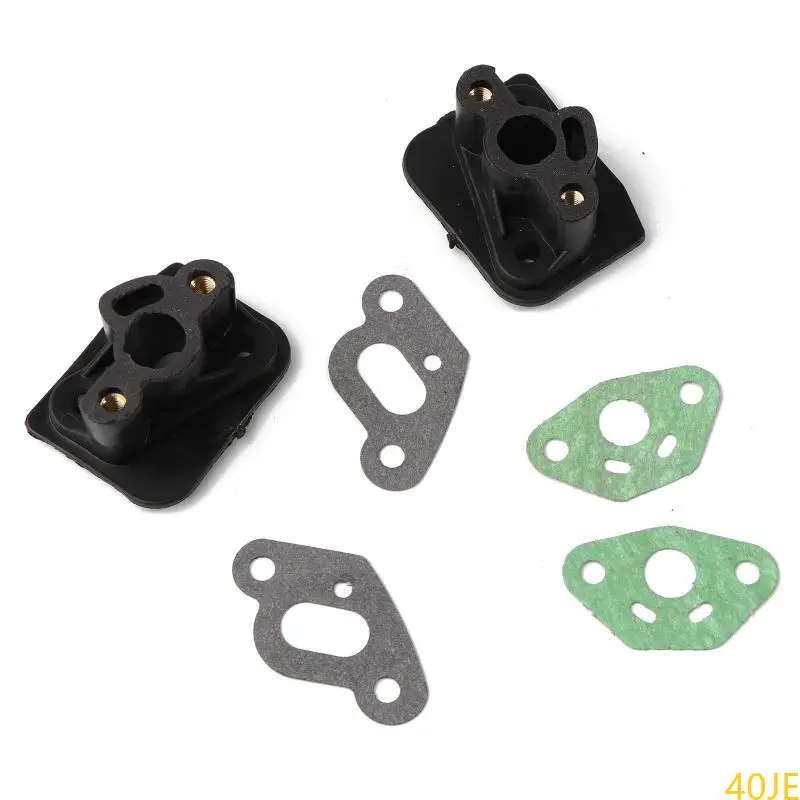 

40JE 2 Pieces/Set Intake Manifold Connectors 36F / 33 Brush Cutter Intake Manifold Connector Adapter Lawn Mower Accessories