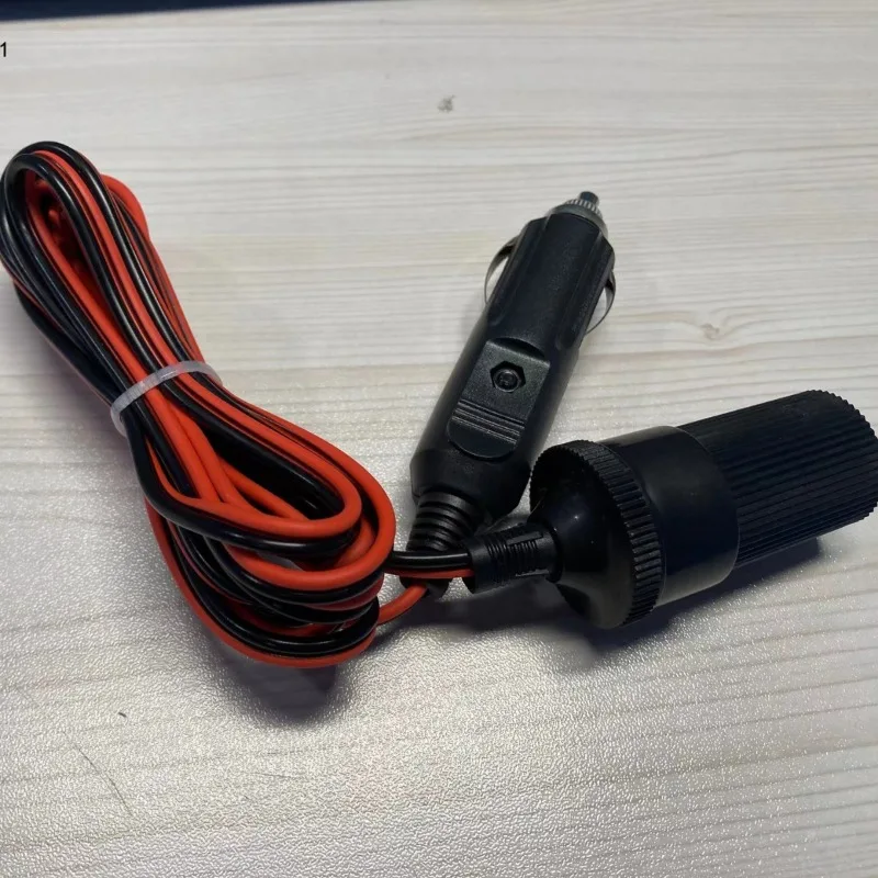 12V 16AWG Cigarette Lighter Extension Cable Adapter Replacement Parts Durable Professional Wear Resistant Accessories