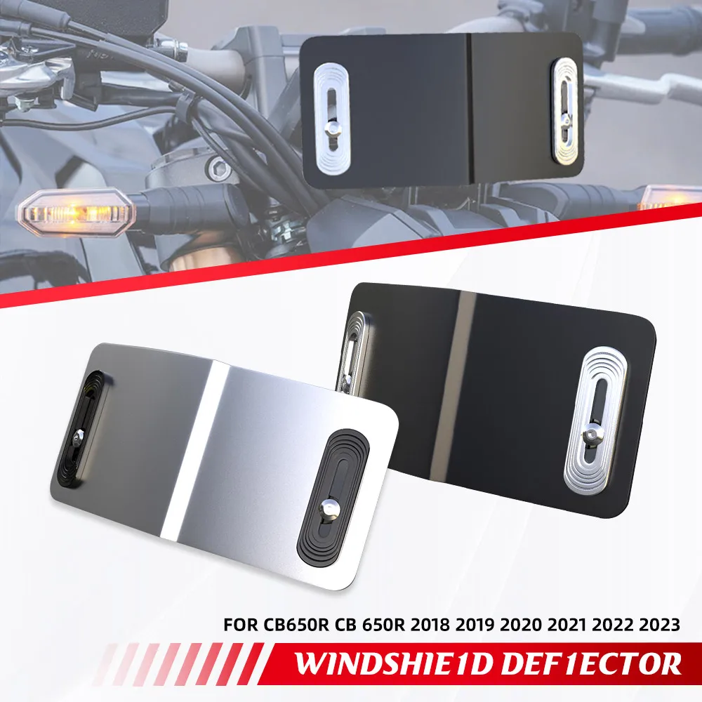 

Motorcycle Windshield Windscreen Visor Front Wind Shield Screen Deflector For HONDA CB650R CB 650R 2018 2019 2020 2021 2022 2023