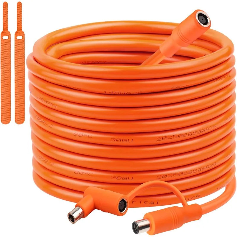 

100 футов 14AWG DC7909 Удлинительный кабель для солнечной панели, совместимый с солнечным генератором Jackery, солнечный зарядный шнур «мама-папа» с D