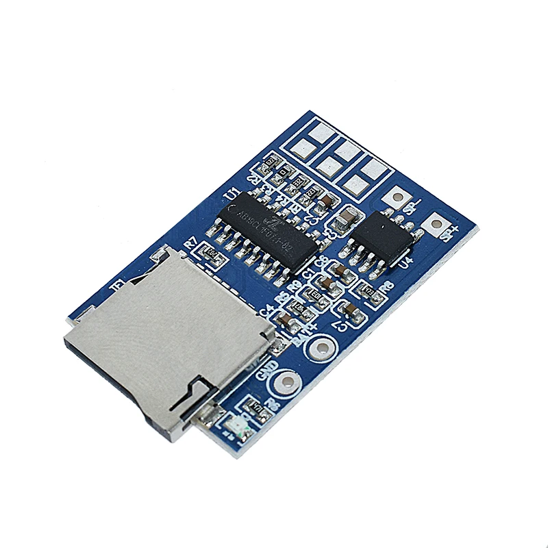 WAVGAT GPD2846A TF Card MP3 Decoder Board 2W Amplifier Module for Arduino GM Power Supply Module
