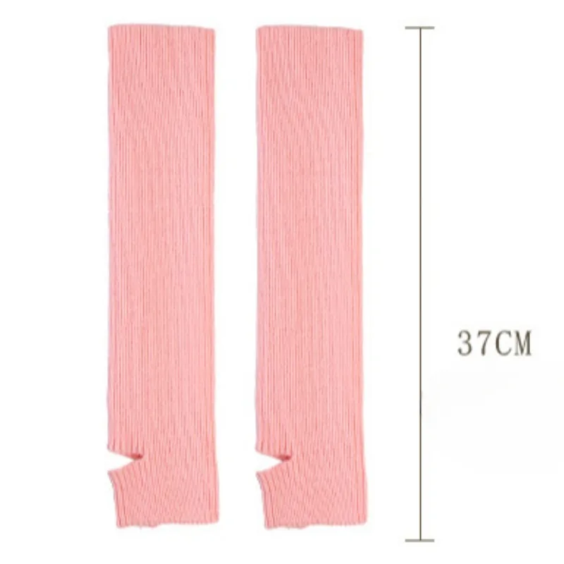 40cm Soft Knitted Leg Cover Body Cover Yoga Socks Dance Leggings Exercising Leg Hose Warmers Female Sports Protection Socks