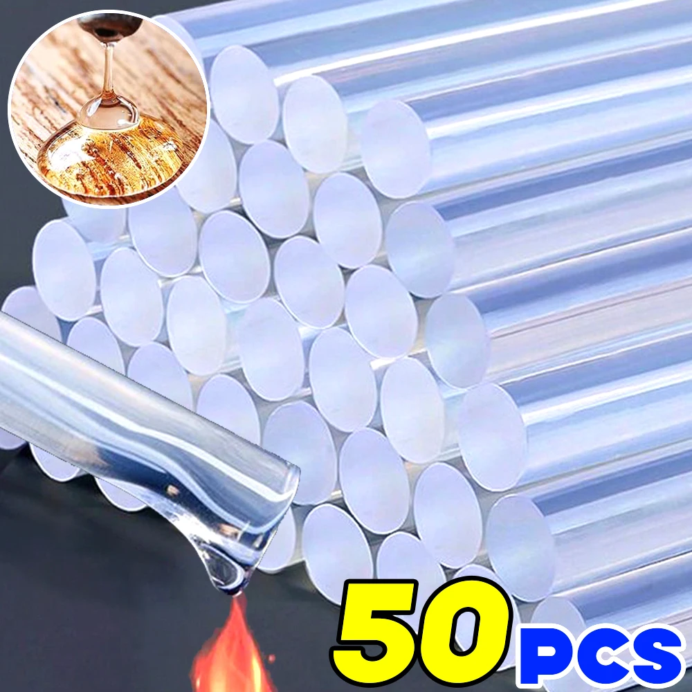 

Клеевые стержни 7/11 мм, прозрачные, с сильной вязкостью, для электрического клеевого пистолета, универсальный клей для DIY, герметизации и ремонта вмятин